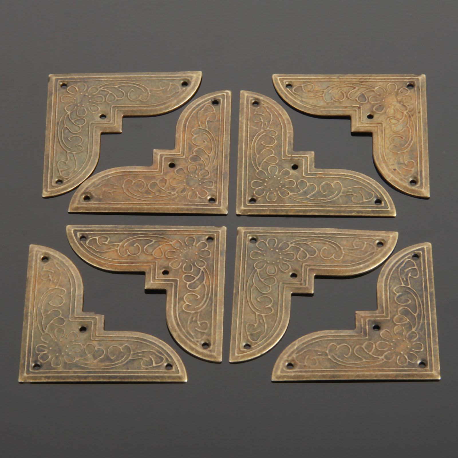 Corner Bracket Angle - 40Pcs Iron Corner Bracket with 160pcs