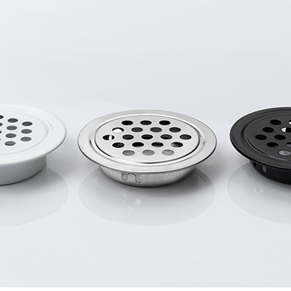 Furniture Hardware Covers - Stainless Steel Breathable Mesh Vent For
