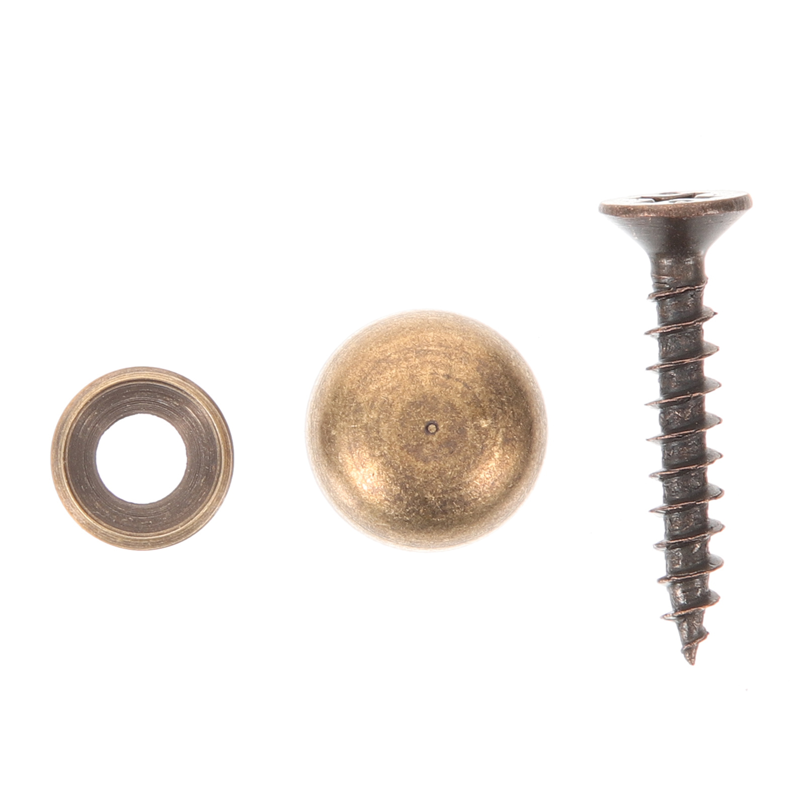 Furniture Hardware Covers - 8pcs 13mm Brass Brass Screws Color