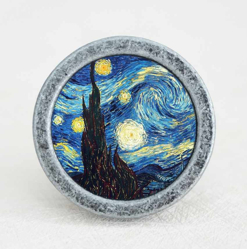 Starry Sky Dresser Knob Art Kn - Unique Furniture Hardware Pulls review and price