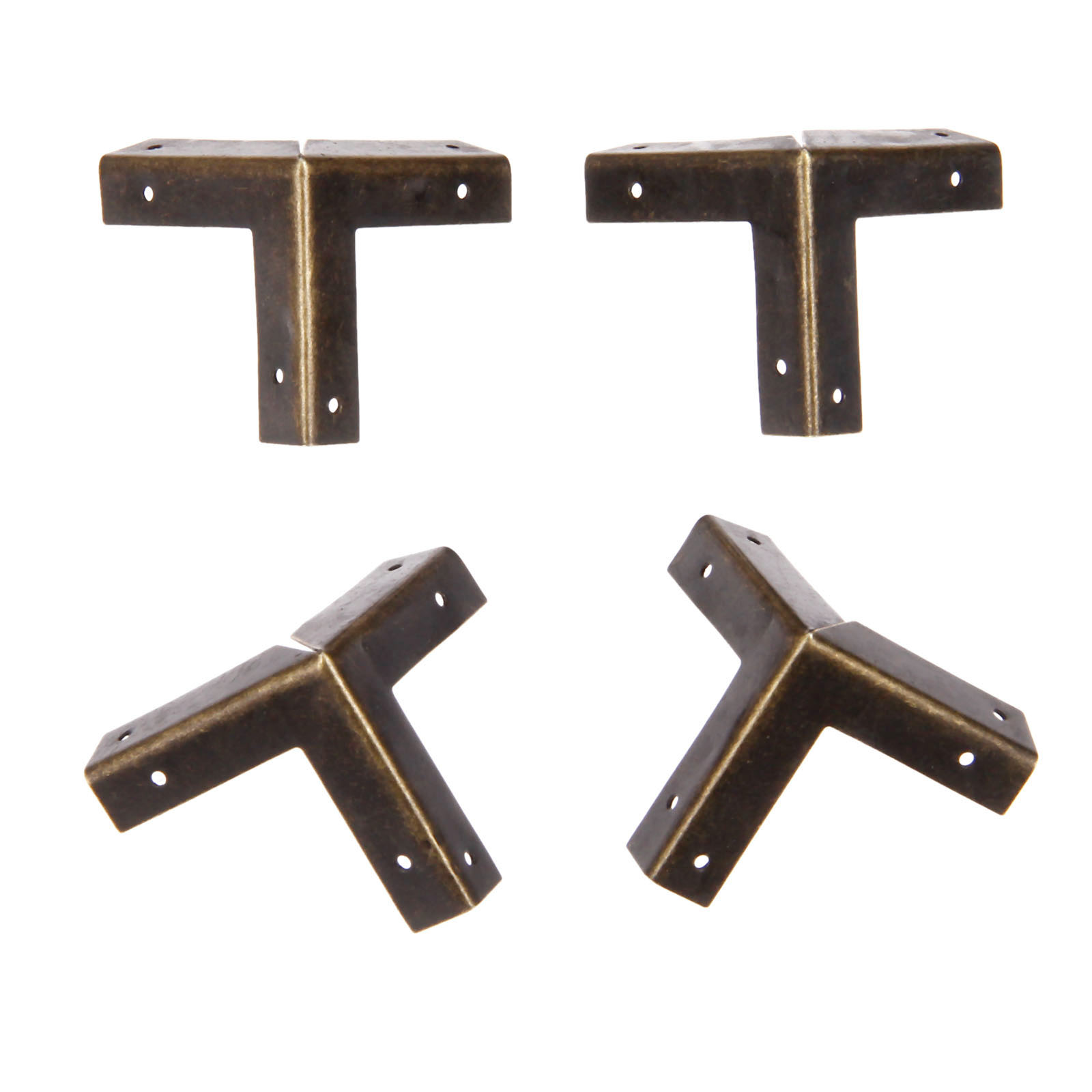 DRELD 4Pcs Antique Bronze Corn - Furniture Hardware Covers review and price