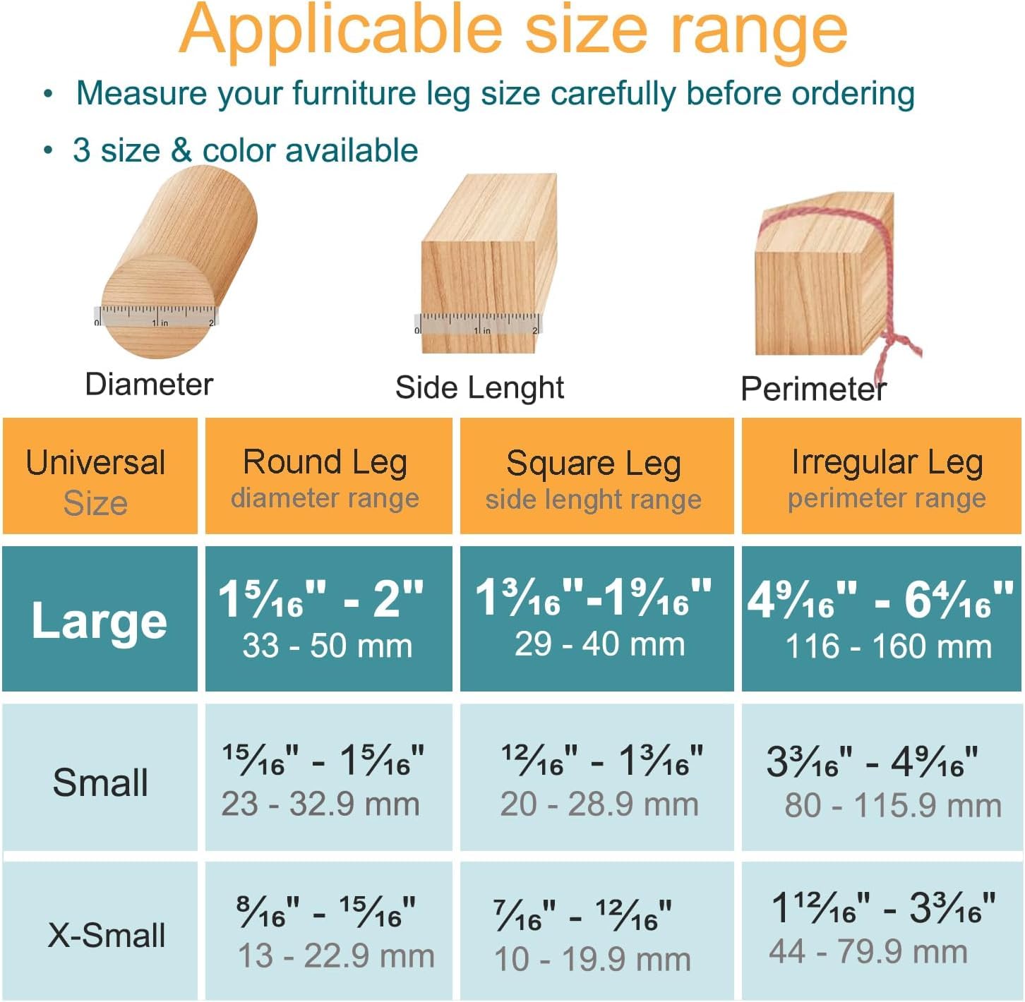 16 Pcs Chair Leg Floor Protect - Furniture Foot Pad review and price