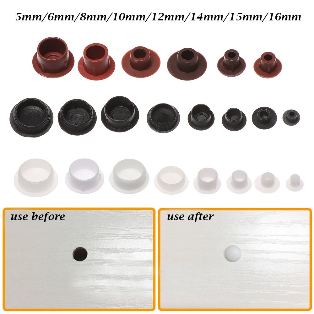 50Pcs 5-16mm Furniture Hole Co - Furniture Hardware Covers review and price