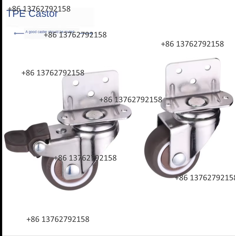 4Pcs Soft Rubber Quiet Swivel  - Furniture Hardware For Bed review and price