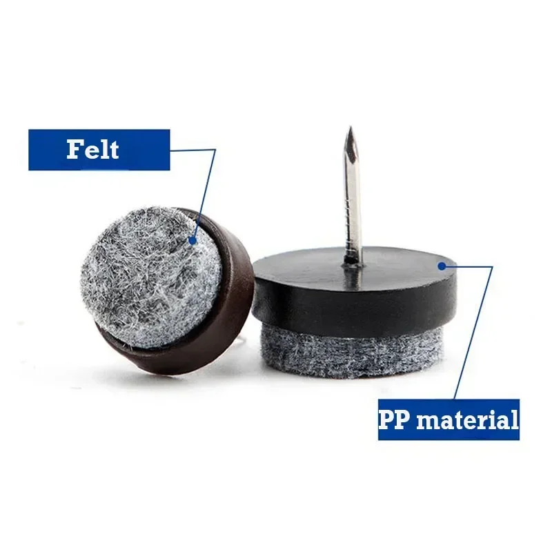30pcs 14-28mm Plastic Felt Nai - Furniture Hardware For Bed review and price