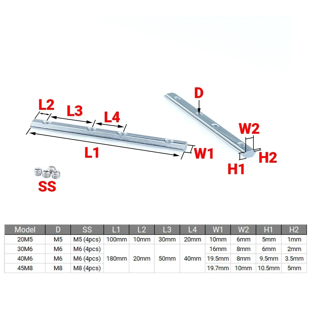 4Pcs V-Slot T-Slot Joiner 180  - Corner Bracket Angle review and price