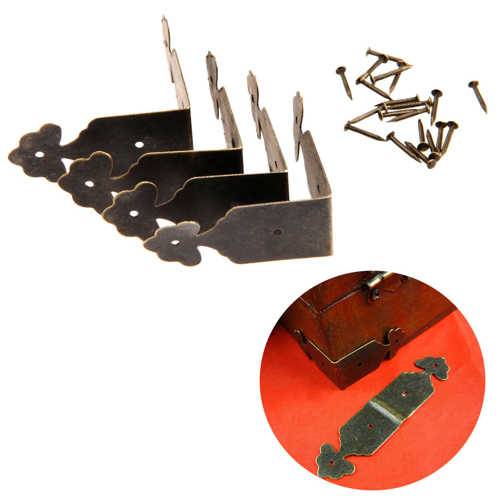 4pcs Decorative Corner Protect - Furniture Hardware Covers review and price