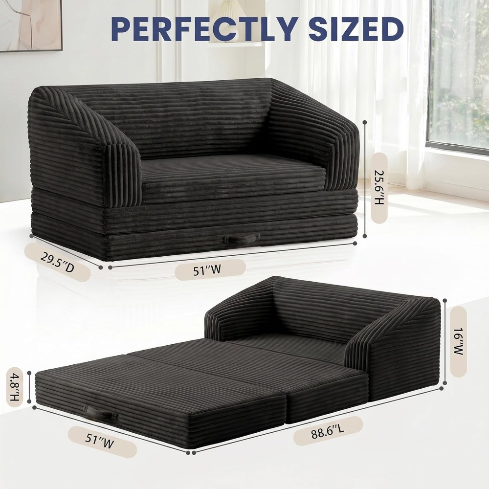 Convert Tri-Folding Sofa Bed,  - Furniture Hardware For Bed review and price