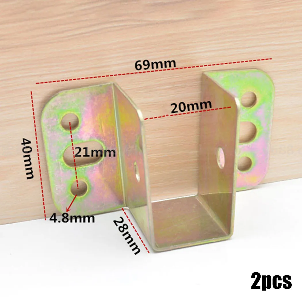 2pcs U Shaped Metal Bed Bracke - Furniture Hardware For Bed review and price
