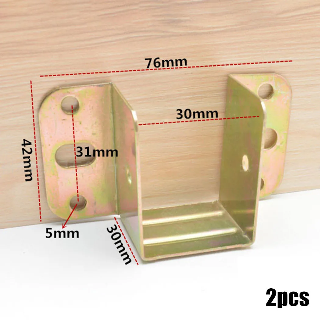 2pcs U Shaped Metal Bed Bracke - Furniture Hardware For Bed review and price