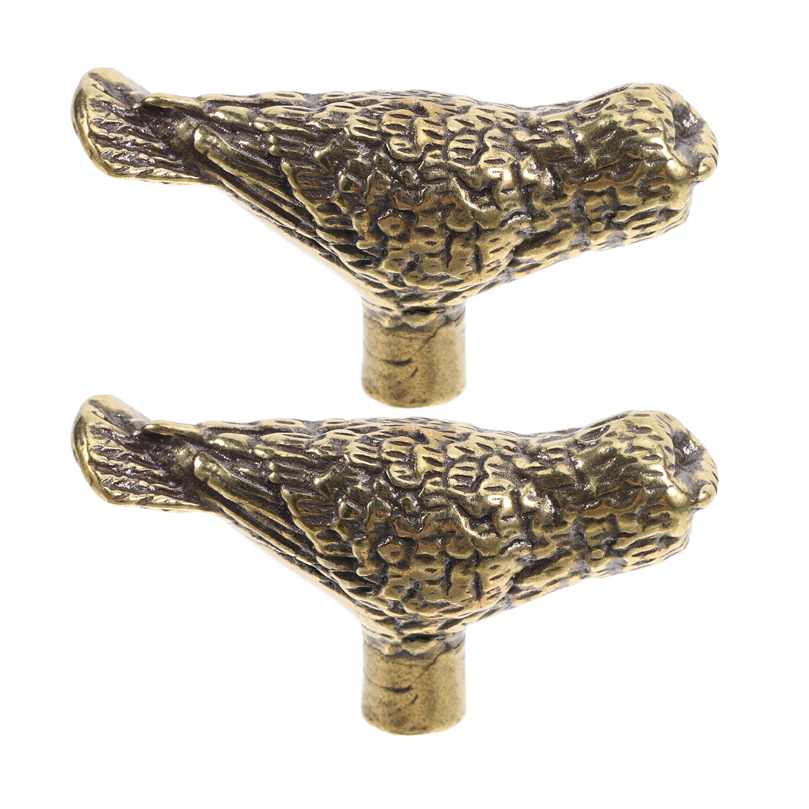 2Pcs Vintage Brass Owl Cabinet - Unique Furniture Hardware Pulls review and price