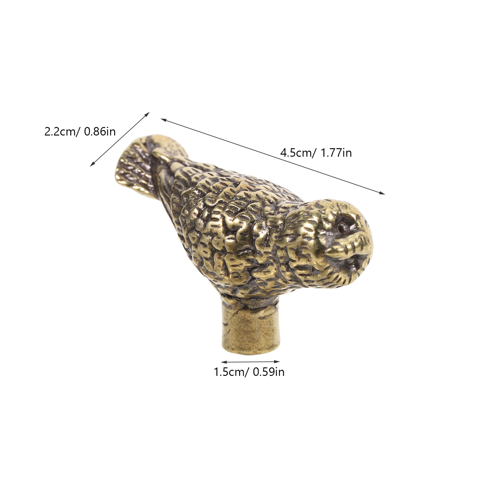 2Pcs Vintage Brass Owl Cabinet - Unique Furniture Hardware Pulls review and price