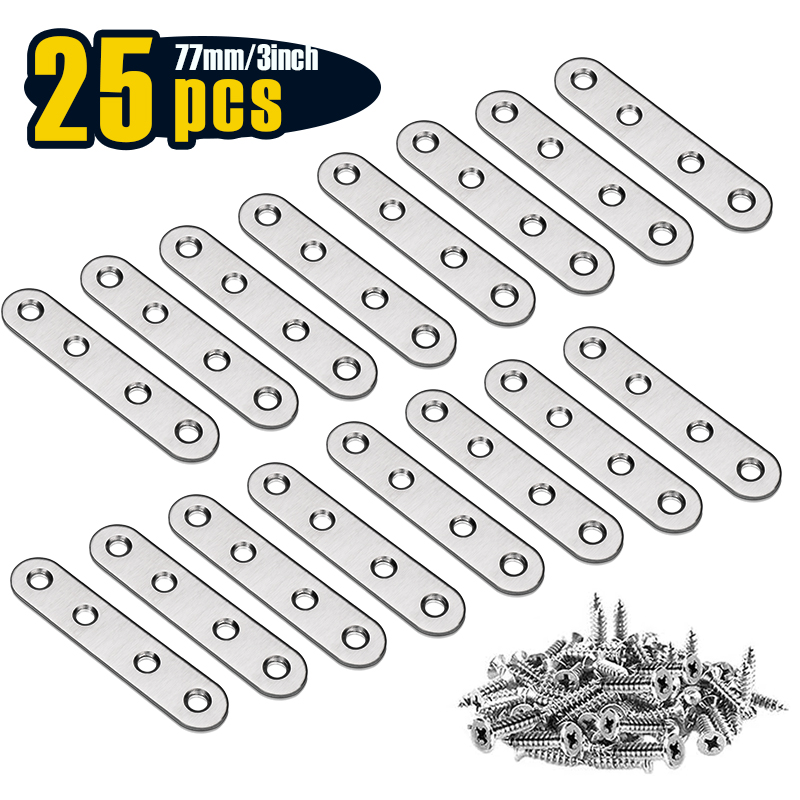 Flat Straight Brace Brackets 7 - Corner Bracket Angle review and price