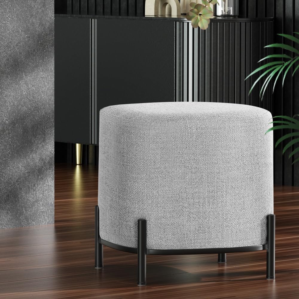 **/Ottoman, Round Footstool Lo - Furniture Foot Pad review and price