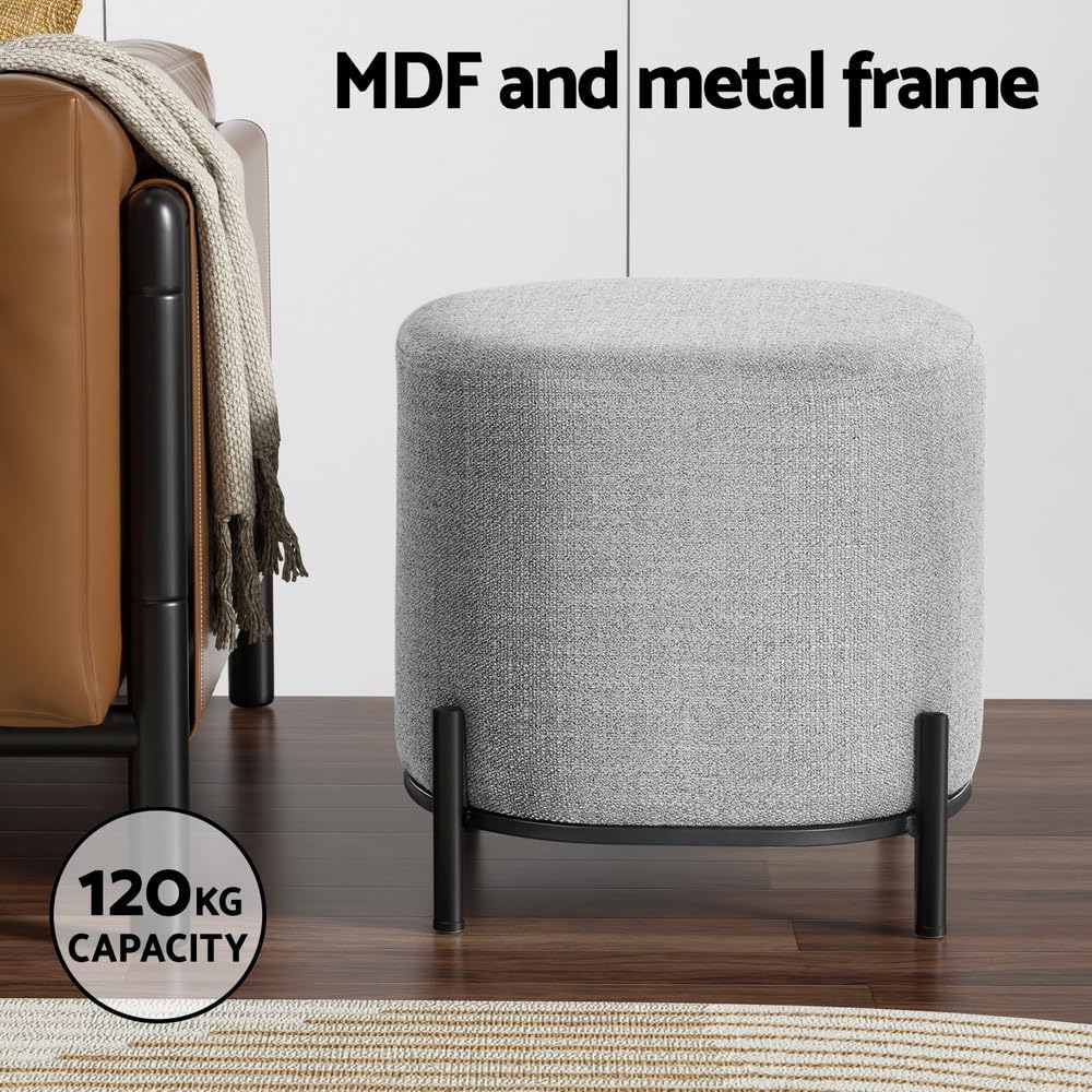 **/Ottoman, Round Footstool Lo - Furniture Foot Pad review and price