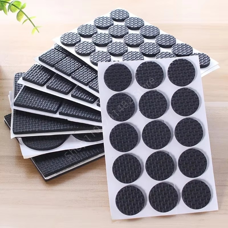 2-48Pc Self Adhesive Black Fur - Furniture Foot Pad review and price