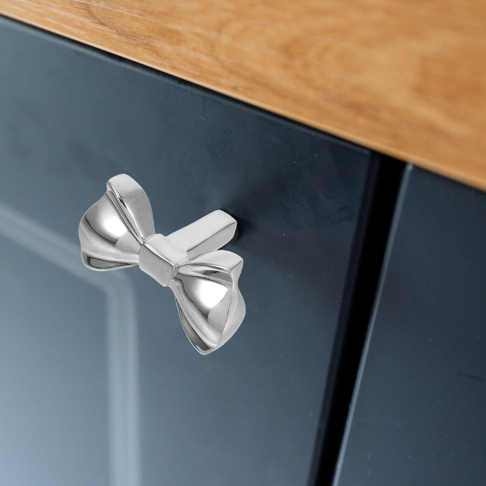 Elegant Bowknot Knob Decorativ - Unique Furniture Hardware Pulls review and price