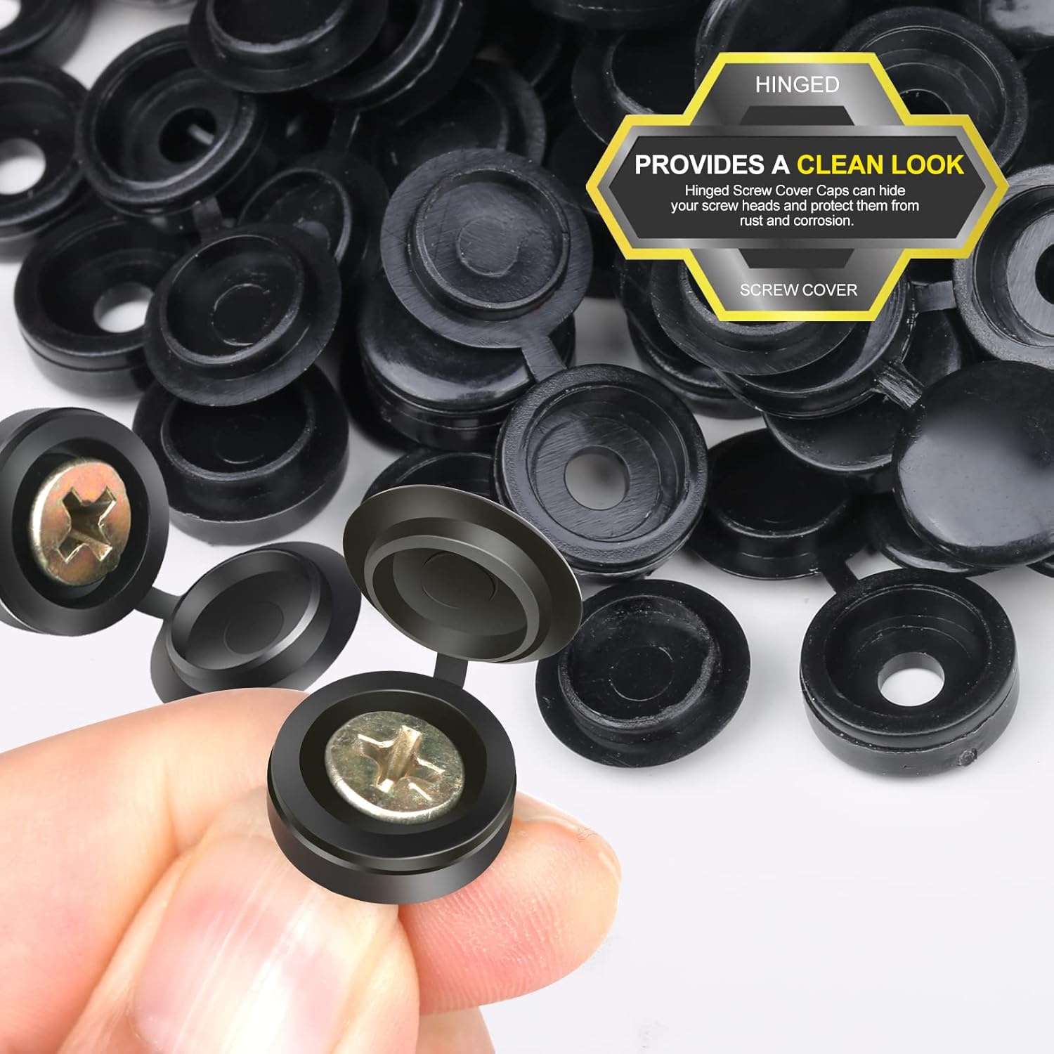 10/500pcs Nails Screw Caps Pla - Furniture Hardware Covers review and price