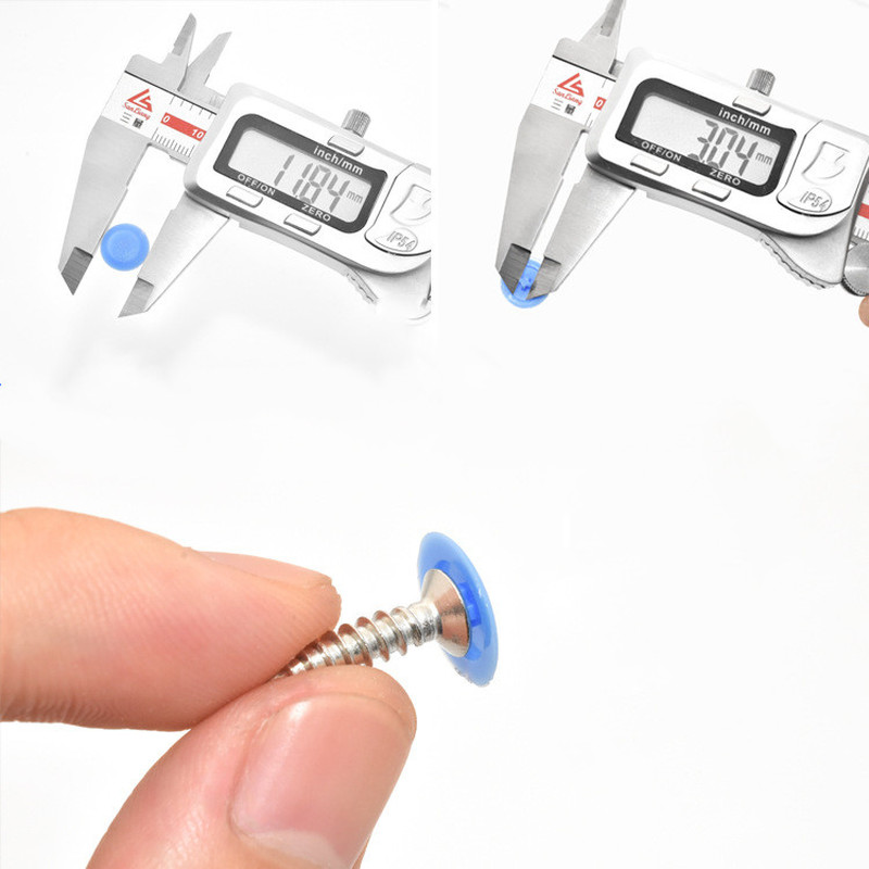 100 Pcs/bag Plastic Nuts Bolts - Furniture Hardware Covers review and price