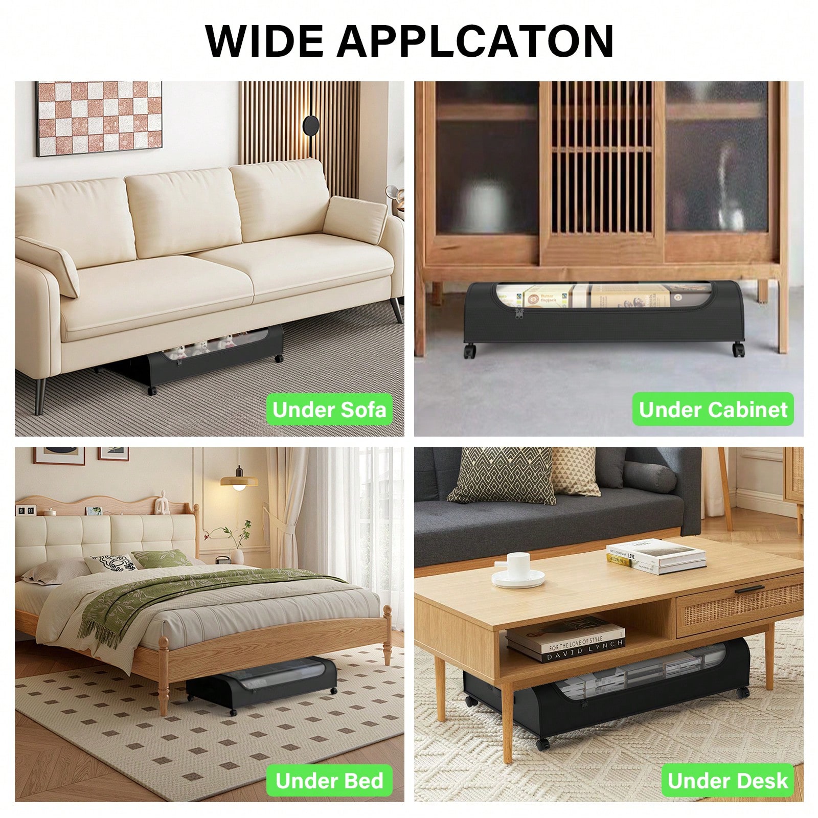 Underbed Storage Organizer Wit - Furniture Hardware For Bed review and price