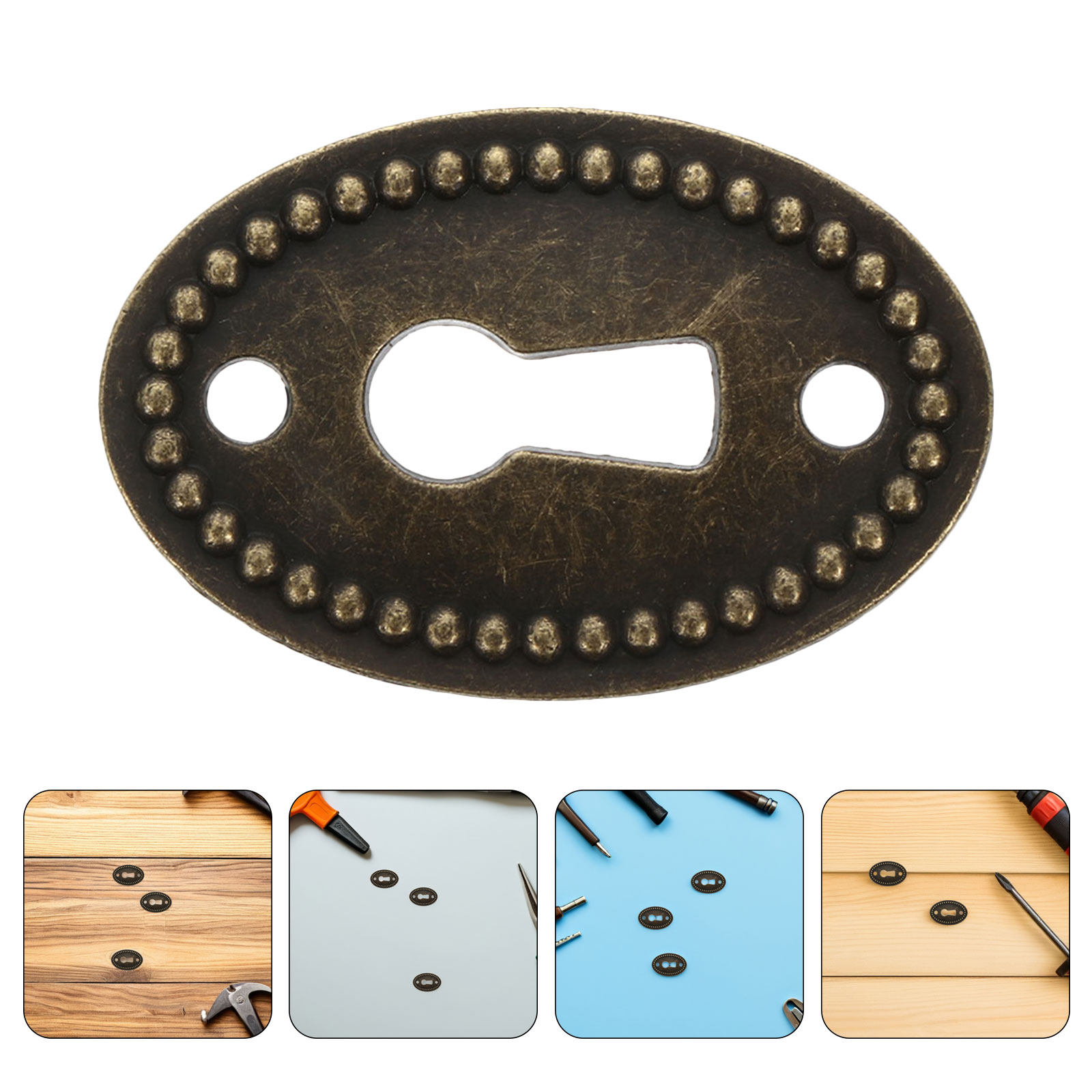 16Pcs Vintage Zinc Alloy Oval  - Furniture Hardware Covers review and price