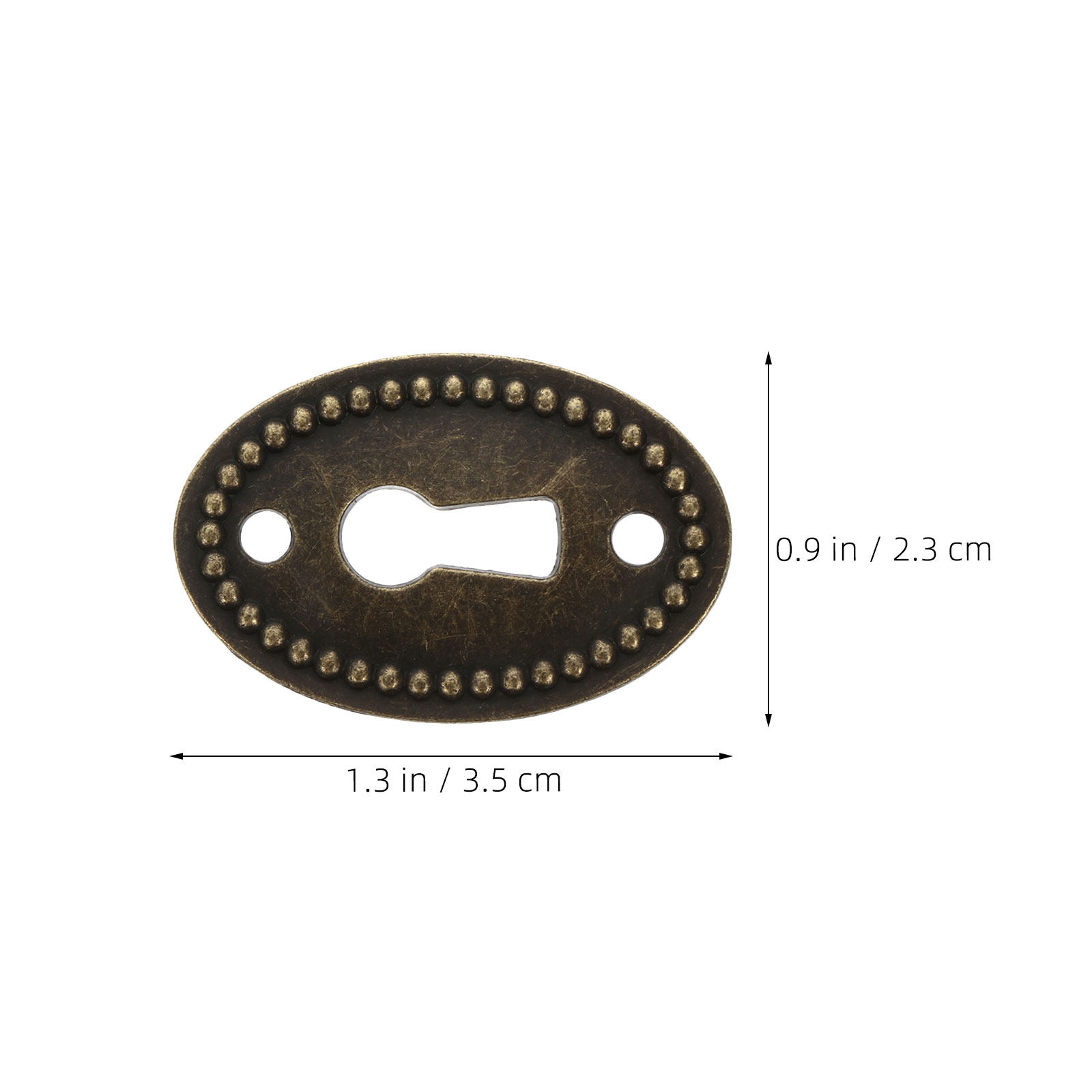 16Pcs Vintage Zinc Alloy Oval  - Furniture Hardware Covers review and price