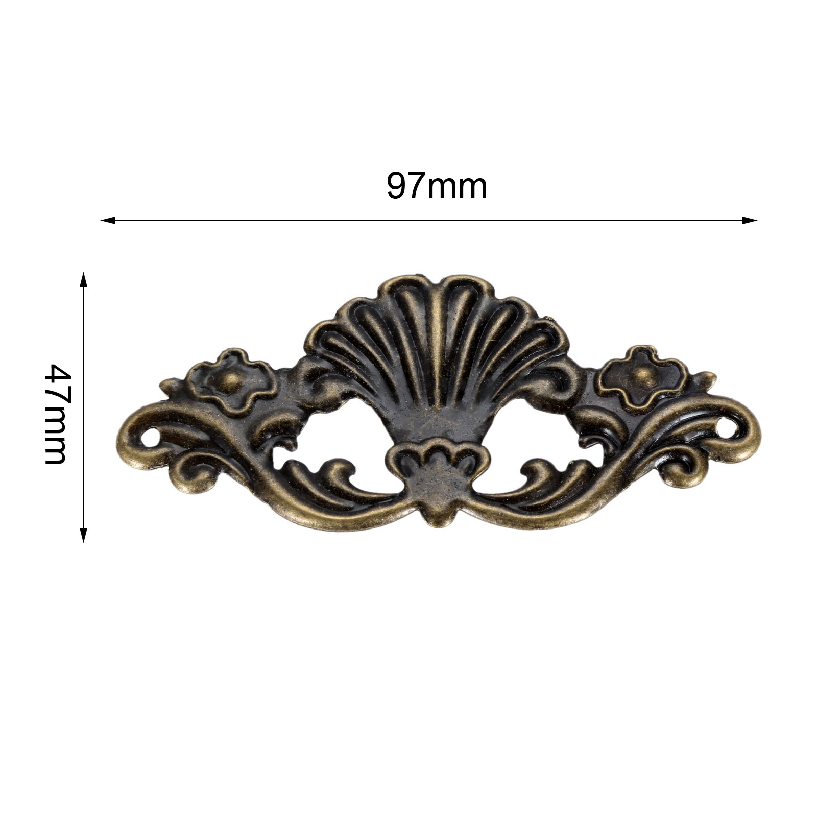 4pcs 97*47mm Vintage Wooden Bo - Corner Bracket Angle review and price