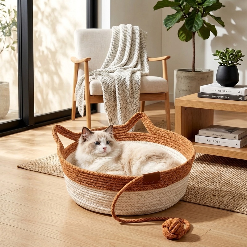 35/40/46cm Handwoven Cotton Ro - Furniture Hardware For Bed review and price