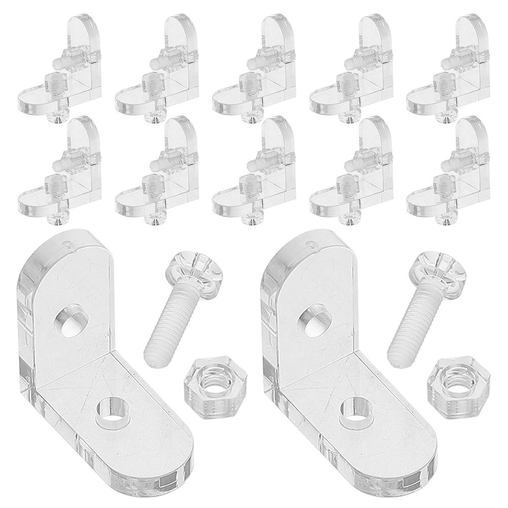 15Pcs Clear Acrylic L Shape Co - Corner Bracket Angle review and price