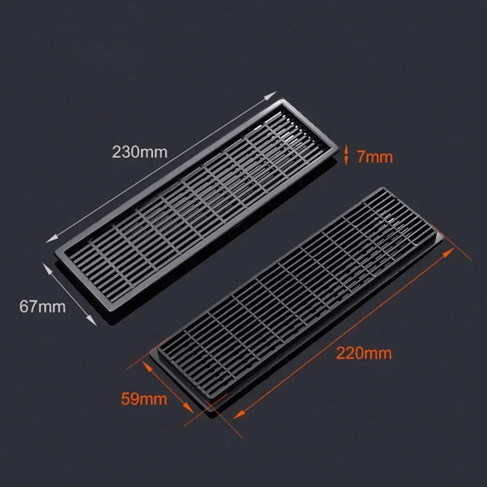 60mm Rectangular Cabinet Venti - Furniture Hardware Covers review and price