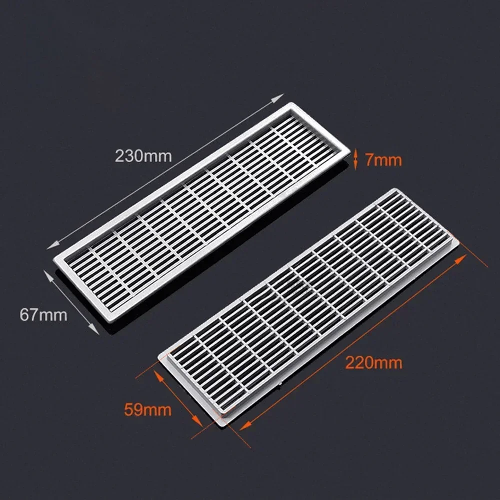 60mm Rectangular Cabinet Venti - Furniture Hardware Covers review and price