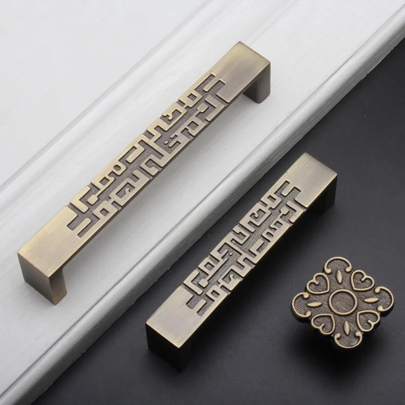 2 pcs Chinese Style Drawer Dra - Unique Furniture Hardware Pulls review and price