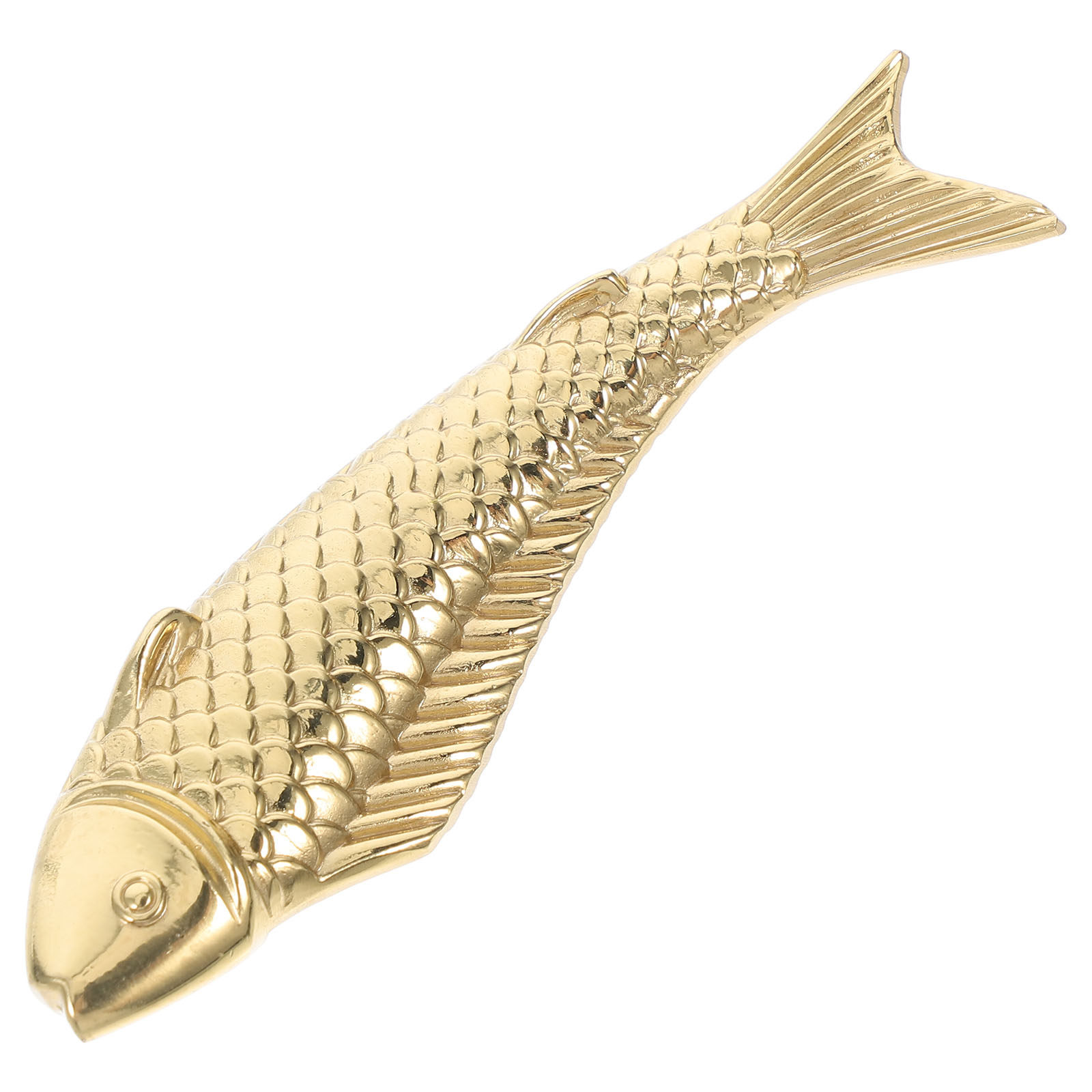 Fish Brass Cabinet Handles Dec - Unique Furniture Hardware Pulls review and price