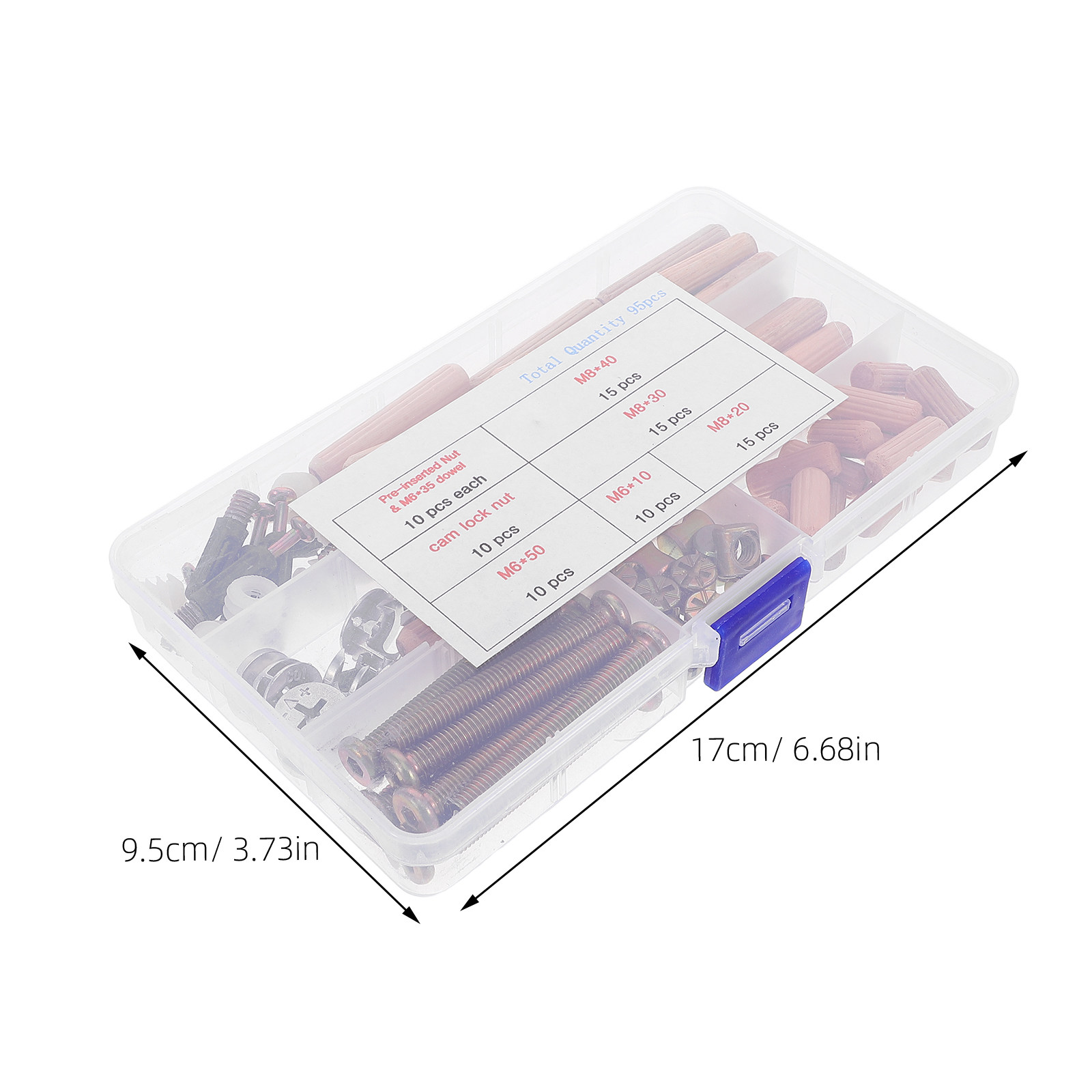 95Pcs Bunk Bed Hardware Connec - Furniture Hardware For Bed review and price