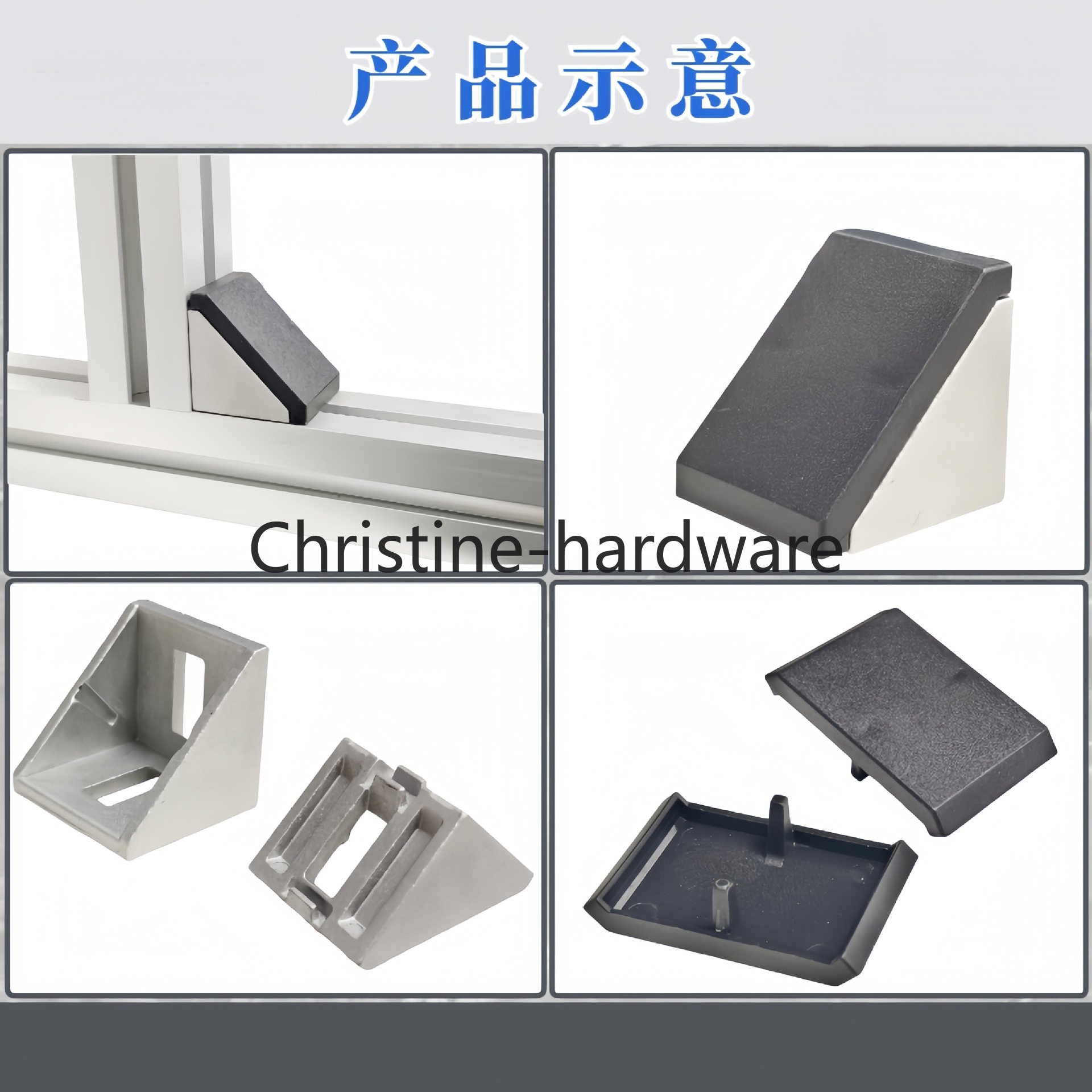 10pcs 2020 3030 4040 Corner Br - Corner Bracket Angle review and price