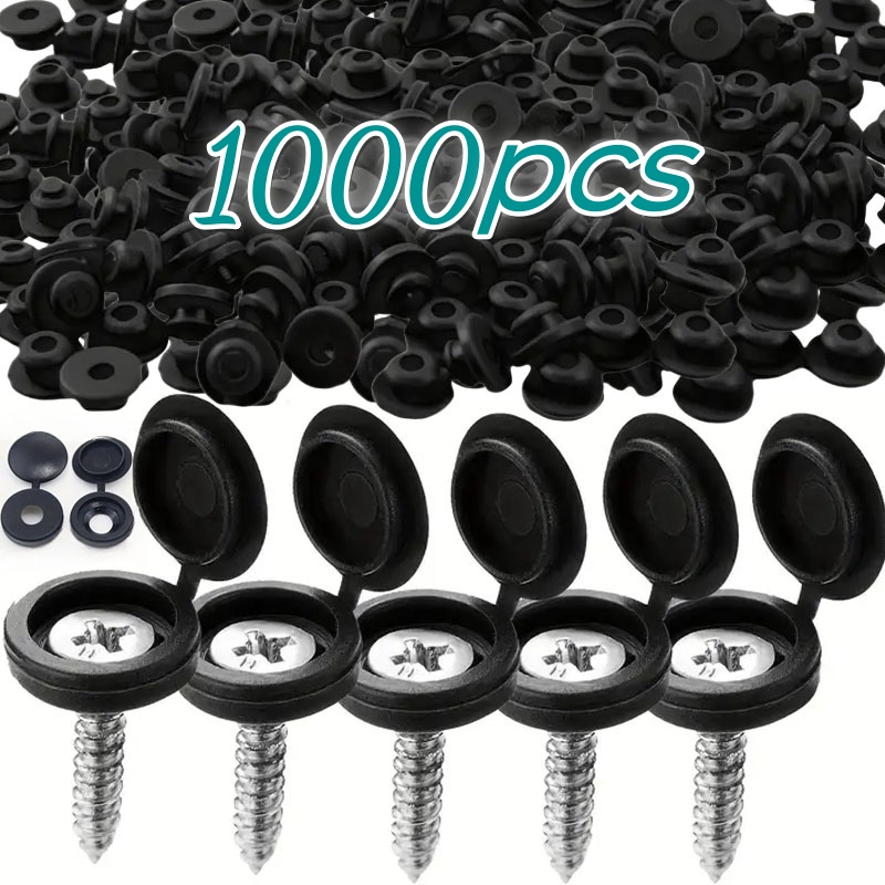 1000pcs Hinged Plastic Screw C - Furniture Hardware Covers review and price