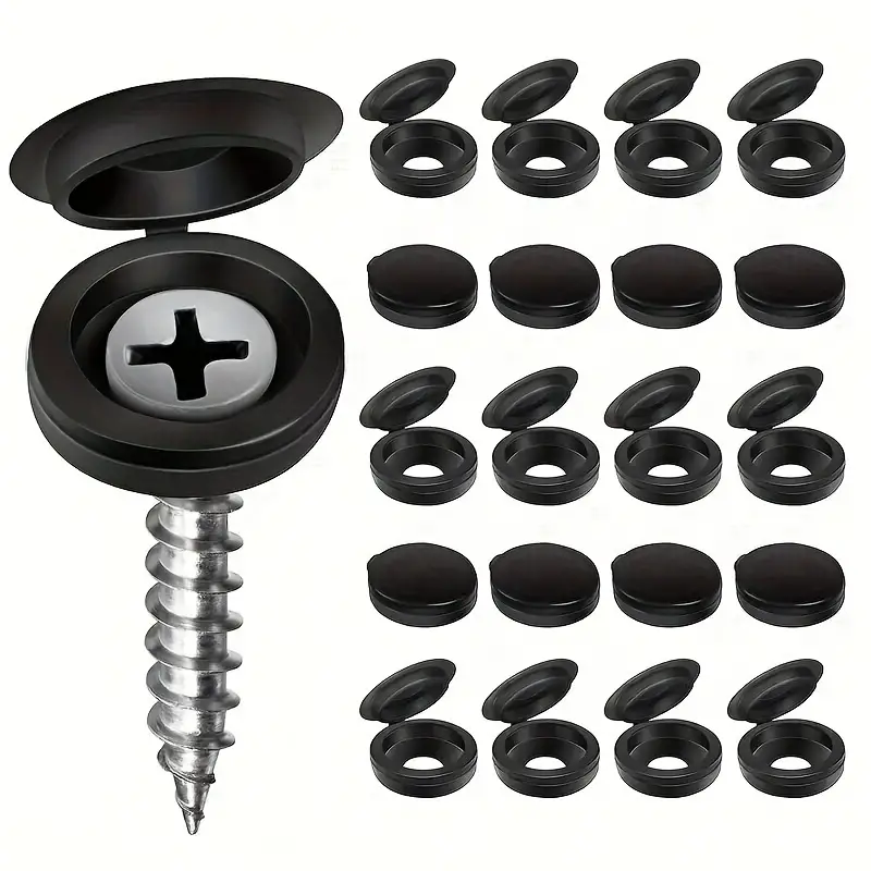 1000pcs Hinged Plastic Screw C - Furniture Hardware Covers review and price