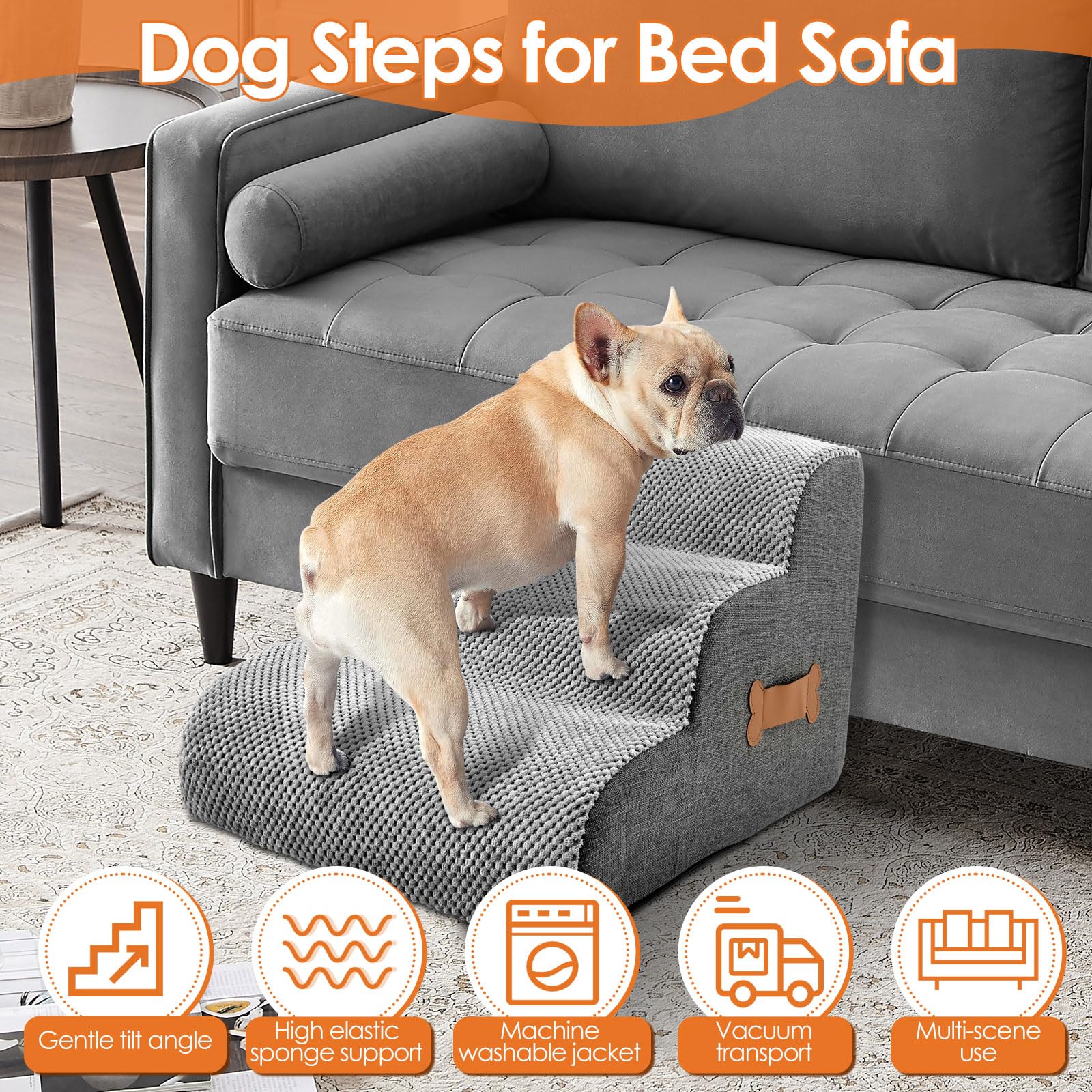 Ladder Puppys Stairs Pets Bone - Furniture Hardware For Bed review and price