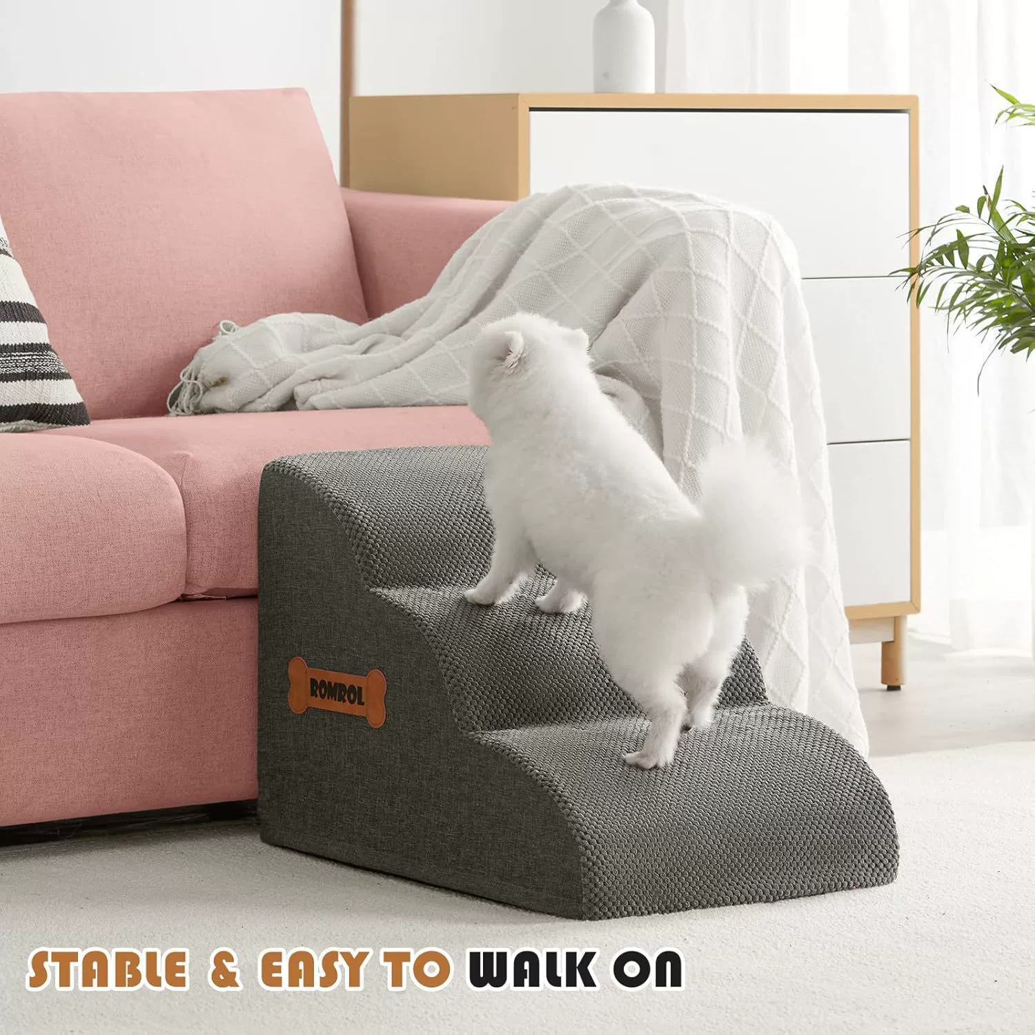Ladder Puppys Stairs Pets Bone - Furniture Hardware For Bed review and price