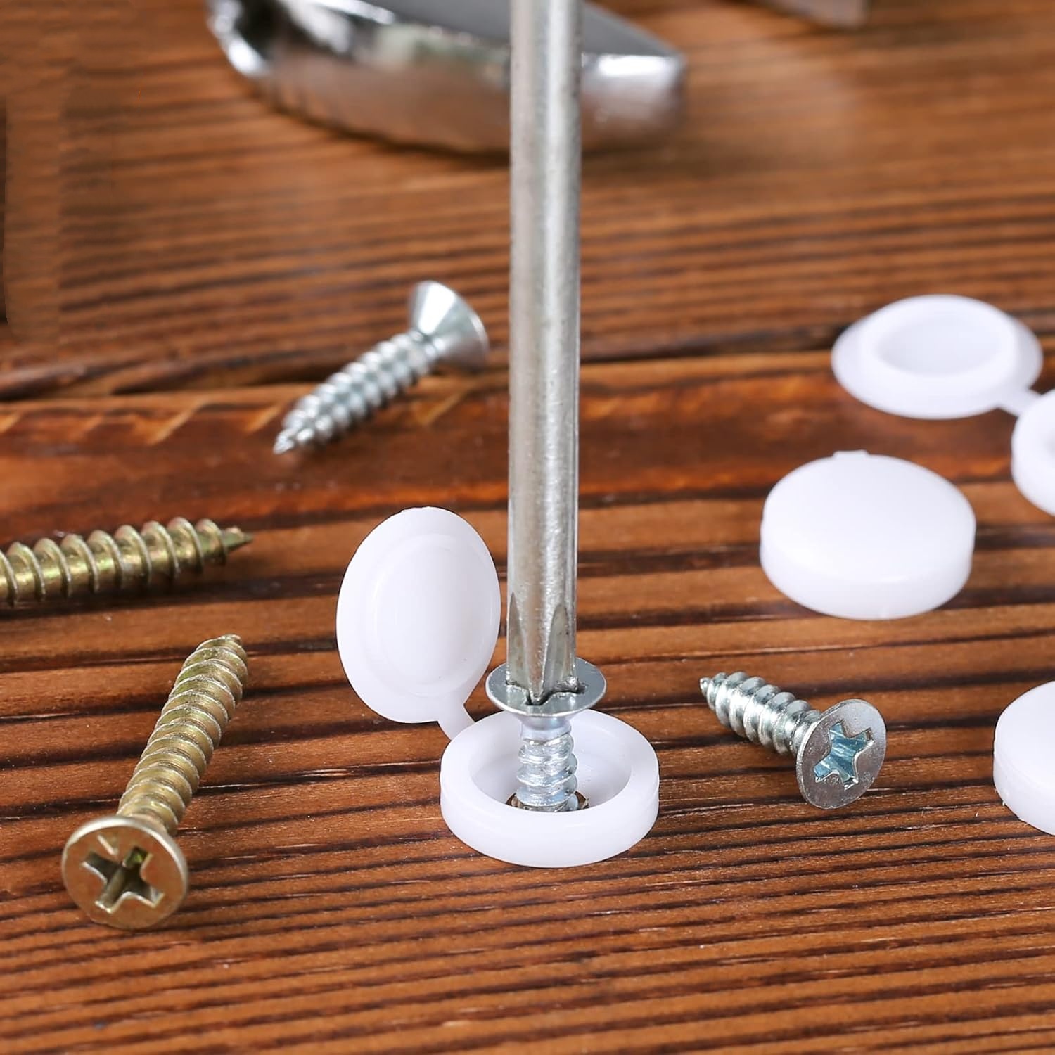 100pcs Screw Decorative Cover  - Furniture Hardware Covers review and price